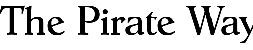 Font : Budoken-SF Custom Text : The Pirate Way Test your own text here Click to download or to view this font on a tshirt that can be custom printed in Bali