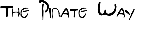 Font : Bujew-Cosmic Custom Text : The Pirate Way Test your own text here Click to download or to view this font on a tshirt that can be custom printed in Bali