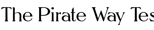 Font : Bulfinch-HPLHS Custom Text : The Pirate Way Test your own text here Click to download or to view this font on a tshirt that can be custom printed in Bali