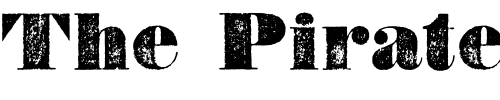 Font : Bullion-WF Custom Text : The Pirate Way Test your own text here Click to download or to view this font on a tshirt that can be custom printed in Bali