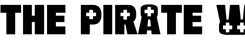 Font : BulltoadHealth-Regular Custom Text : The Pirate Way Test your own text here Click to download or to view this font on a tshirt that can be custom printed in Bali