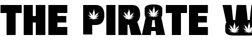 Font : BulltoadHemp-Regular Custom Text : The Pirate Way Test your own text here Click to download or to view this font on a tshirt that can be custom printed in Bali