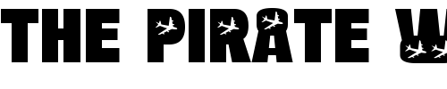 Font : BulltoadJet-Regular Custom Text : The Pirate Way Test your own text here Click to download or to view this font on a tshirt that can be custom printed in Bali