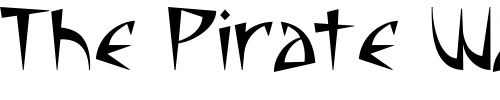 Font : CC-Adamantium-Fang Custom Text : The Pirate Way Test your own text here Click to download or to view this font on a tshirt that can be custom printed in Bali