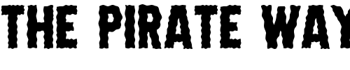 Font : CC-Chills-Medium Custom Text : The Pirate Way Test your own text here Click to download or to view this font on a tshirt that can be custom printed in Bali