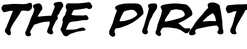 Font : CC-Spookytooth-Italic Custom Text : The Pirate Way Test your own text here Click to download or to view this font on a tshirt that can be custom printed in Bali