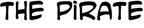 Font : CCKissAndTellInt-Regular Custom Text : The Pirate Way Test your own text here Click to download or to view this font on a tshirt that can be custom printed in Bali