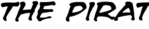 Font : CCSpookytooth-Italic Custom Text : The Pirate Way Test your own text here Click to download or to view this font on a tshirt that can be custom printed in Bali