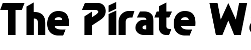 Font : CCTimelord-Solid Custom Text : The Pirate Way Test your own text here Click to download or to view this font on a tshirt that can be custom printed in Bali