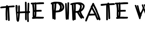 Font : CCWiccanSansInt-Bold Custom Text : The Pirate Way Test your own text here Click to download or to view this font on a tshirt that can be custom printed in Bali