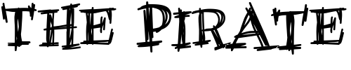 Font : CCWiccanSerifInt Custom Text : The Pirate Way Test your own text here Click to download or to view this font on a tshirt that can be custom printed in Bali
