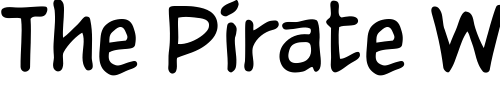 Font : CCYadaYadaYadaInt-Regular Custom Text : The Pirate Way Test your own text here Click to download or to view this font on a tshirt that can be custom printed in Bali