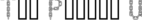 Font : CHAINS Custom Text : The Pirate Way Test your own text here Click to download or to view this font on a tshirt that can be custom printed in Bali