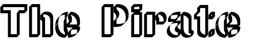 Font : CW-Roundwrite-Normal Custom Text : The Pirate Way Test your own text here Click to download or to view this font on a tshirt that can be custom printed in Bali