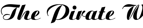 Font : CandiaScriptBlackSSK Custom Text : The Pirate Way Test your own text here Click to download or to view this font on a tshirt that can be custom printed in Bali