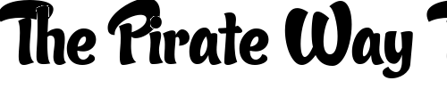 Font : Candy-Script Custom Text : The Pirate Way Test your own text here Click to download or to view this font on a tshirt that can be custom printed in Bali