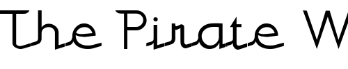 Font : CanicopulusScript Custom Text : The Pirate Way Test your own text here Click to download or to view this font on a tshirt that can be custom printed in Bali