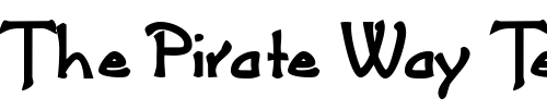 Font : CannolotScriptSSK-Bold Custom Text : The Pirate Way Test your own text here Click to download or to view this font on a tshirt that can be custom printed in Bali