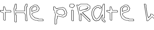 Font : CanopusOpen Custom Text : The Pirate Way Test your own text here Click to download or to view this font on a tshirt that can be custom printed in Bali