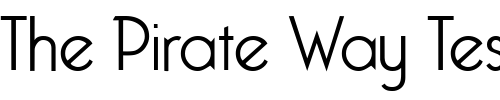 Font : Capone-Light Custom Text : The Pirate Way Test your own text here Click to download or to view this font on a tshirt that can be custom printed in Bali