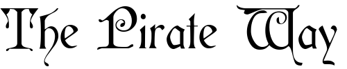 Font : Cardinal-Regular Custom Text : The Pirate Way Test your own text here Click to download or to view this font on a tshirt that can be custom printed in Bali