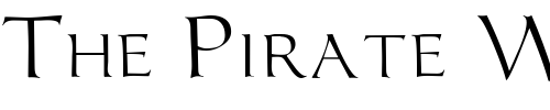 Font : CarlosDB-Normal Custom Text : The Pirate Way Test your own text here Click to download or to view this font on a tshirt that can be custom printed in Bali