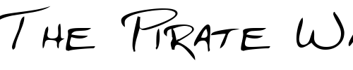 Font : CartersHand-Regular Custom Text : The Pirate Way Test your own text here Click to download or to view this font on a tshirt that can be custom printed in Bali