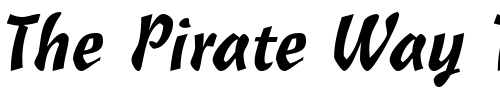 Font : CascriptDB-Normal Custom Text : The Pirate Way Test your own text here Click to download or to view this font on a tshirt that can be custom printed in Bali