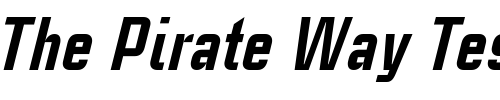 Font : CaseStudyNoOne-LT-Heavy-Italic Custom Text : The Pirate Way Test your own text here Click to download or to view this font on a tshirt that can be custom printed in Bali