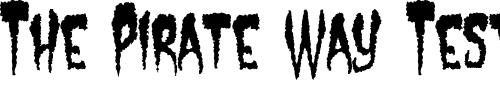 Font : Castle-Dracustein Custom Text : The Pirate Way Test your own text here Click to download or to view this font on a tshirt that can be custom printed in Bali