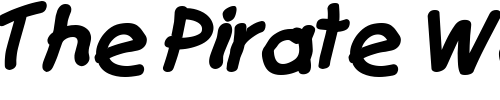 Font : Catchup-BoldItalic Custom Text : The Pirate Way Test your own text here Click to download or to view this font on a tshirt that can be custom printed in Bali