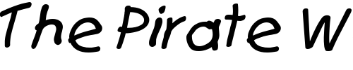 Font : Catchup-Italic Custom Text : The Pirate Way Test your own text here Click to download or to view this font on a tshirt that can be custom printed in Bali