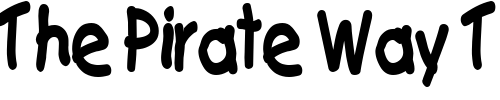 Font : Catchup-Thin-Bold Custom Text : The Pirate Way Test your own text here Click to download or to view this font on a tshirt that can be custom printed in Bali