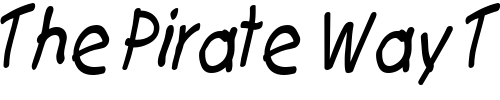 Font : Catchup-Thin-Italic Custom Text : The Pirate Way Test your own text here Click to download or to view this font on a tshirt that can be custom printed in Bali