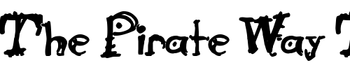 Font : Cathzulu Custom Text : The Pirate Way Test your own text here Click to download or to view this font on a tshirt that can be custom printed in Bali