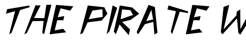 Font : Cavemann-Italic Custom Text : The Pirate Way Test your own text here Click to download or to view this font on a tshirt that can be custom printed in Bali