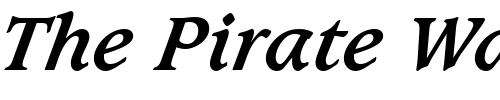Font : Caxton-Bold-Italic-BT Custom Text : The Pirate Way Test your own text here Click to download or to view this font on a tshirt that can be custom printed in Bali