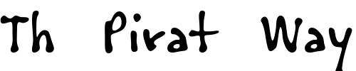 Font : CedarStreet Custom Text : The Pirate Way Test your own text here Click to download or to view this font on a tshirt that can be custom printed in Bali