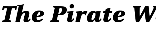 Font : Celeste-BlackItalic Custom Text : The Pirate Way Test your own text here Click to download or to view this font on a tshirt that can be custom printed in Bali