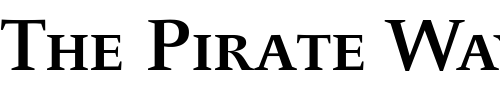 Font : CelesteCaps-Bold Custom Text : The Pirate Way Test your own text here Click to download or to view this font on a tshirt that can be custom printed in Bali