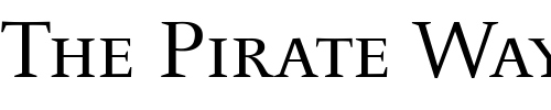 Font : CelesteCaps-Regular Custom Text : The Pirate Way Test your own text here Click to download or to view this font on a tshirt that can be custom printed in Bali