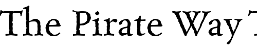 Font : CelestiaAntiqua Custom Text : The Pirate Way Test your own text here Click to download or to view this font on a tshirt that can be custom printed in Bali