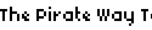 Font : Cellular Custom Text : The Pirate Way Test your own text here Click to download or to view this font on a tshirt that can be custom printed in Bali