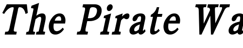 Font : Cento-Condensed-BoldItalic Custom Text : The Pirate Way Test your own text here Click to download or to view this font on a tshirt that can be custom printed in Bali