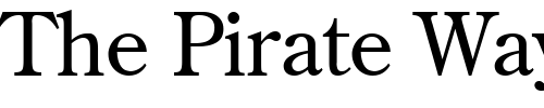 Font : CenturionOld Custom Text : The Pirate Way Test your own text here Click to download or to view this font on a tshirt that can be custom printed in Bali