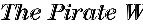 Font : Century-Hand-ICG-Italic Custom Text : The Pirate Way Test your own text here Click to download or to view this font on a tshirt that can be custom printed in Bali