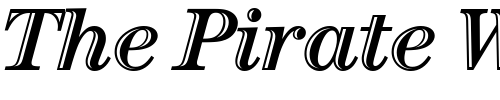 Font : Century-Handtooled-ITC-Italic Custom Text : The Pirate Way Test your own text here Click to download or to view this font on a tshirt that can be custom printed in Bali