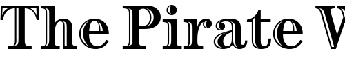 Font : Century-Htld-OS-ITC-TT Custom Text : The Pirate Way Test your own text here Click to download or to view this font on a tshirt that can be custom printed in Bali