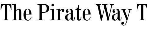 Font : Century725-Cn-BT Custom Text : The Pirate Way Test your own text here Click to download or to view this font on a tshirt that can be custom printed in Bali