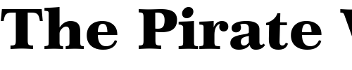 Font : Century751-Blk-BT-Black Custom Text : The Pirate Way Test your own text here Click to download or to view this font on a tshirt that can be custom printed in Bali